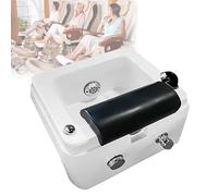 Portable Massager Foot Bath Tub, Stress Relief Foot Treatment Set for Home and Salon Use (A)