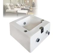 Portable Massager Foot Bath Tub, Stress Relief Foot Treatment Set for Home and Salon Use (C)