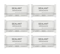 Portable Mastic Clay, Wall Sealing Putty, Wall Crack Repair | Waterproof Sealant for Wall Holes, Repair Sealing Clay, Quick Mending Mud for Pipe Connection, Wall Hole, Air Conditioning Holes, 6 Packs