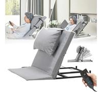 Portable Medical Pillow Lifter, 2°-65°Adjustable Electric Lifting Bed Backrest, Sit Up Or Reclined Position, One Key Lifting with Remote Control for Elderly, Injured, Pregnant Woman,A
