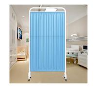 Portable Medical Privacy Screen with Wheels, Foldable Room Divider for Enhanced Patient Confidentiality in Clinics, Wards, and Examination Areas