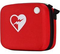 Portable Medicine Rescue Bags, Professional First Aid Bag, AED Medical Bag, AED Storage Bag with Small Window and Remote Signal Hole Design, for Outdoor Travel Medical Care