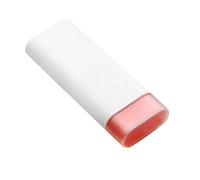 Portable Medicine Splitter ABS Case for Tablets and Vitamins | Compartment Separation, Indoor Use for Office Workers and Travelers, Ivory White Finish, Pocket Size