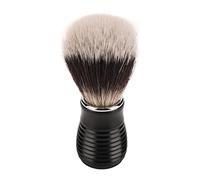 Portable Men Shaving Brush, Beard Brush with Nylon and Aluminum Alloy Handle, Lightweight Travel Shave Brush for Barbershop Home Use, Soft Touch High Efficiency Shaving to
