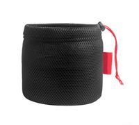 Portable Mesh Storage Bag for Camping Anticollision Pouch for Pots and Tableware and Breathable for Outdoor Adventures (19 * 20cm)