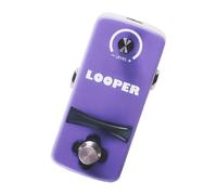 Portable Metal Body Guitar Looper Touch Loop Recorder Alloy Texture Guitar Part for Practice Travel Creation Pedal