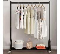 Portable Metal Clothing Rack - Sturdy Garment Display Stand for Bedroom, Living Room, and Boutique