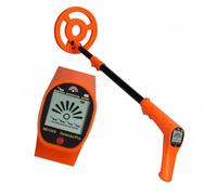 Portable Metal Detectors for Children with Visual LCD Interfaces 6Inch Depth Detection Adjustable Handle Outdoors Exploration Tool Portable Metal Detectors with Sound Alarm