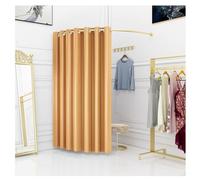 Portable Metal E-C-Shaped Room Divider - Easy to Install for Bedrooms, Offices, Dressing Rooms & Dorms - Stylish, Versatile, Space-Saving Solution