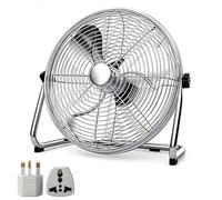 Portable Metal Floor Fan 10"/12"/14"，12in