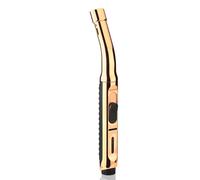 Portable Metal Lighter, Windproof Jet Flame Butane Lighter, Visible Gas Chamber, Adjustable Flame, Refillable and Reusable, Suitable for BBQ, Candles, Stovetop, Outdoor Camping, Best Gift for Men (But