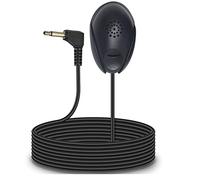 Portable Microphone for Auto Radio, 3.5mm External Mic for Car Stereo DVD Player GPS Navigation PC Laptop with 9.8ft/3M Cable