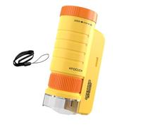 Portable Microscope, Educational Toys, Adjustable Magnification Led Illumination Portable Design User-Friendly Interface Compact Size, Scientist Microscope for Kids Little