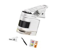 Portable Microscope for Children Includes 10X 30X 60X Magnification Levels and Phone Clip for Observing Kids Portable Microscope with Multiple Magnification for Science Exploration for Classroom Clip