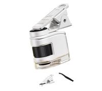 Portable Microscope for Children Includes 10X 30X 60X Magnification Levels and Phone Clip for Observing Kids Portable Microscope with Multiple Magnification for Science Exploration for Classroom Clip