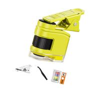 Portable Microscope for Explorers Featuring Multiple Magnification Levels Includes Phone Clip for Fun Kids Portable Microscope with Multiple Magnification for Science Exploration for Classroom Clip to