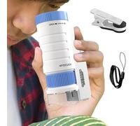Portable Microscope for Kids, Child Microscope,Microscope for Student Science Lab - Small Adjustable LED Scientist Microscope for Small CI Students