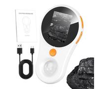 Portable Microscope - Portable Magnifier 13.2x8.2x3.8cm, IPS Screen, LED Lighting Light | 500X Zoom Viewing Device for Plant Study, Re Tool