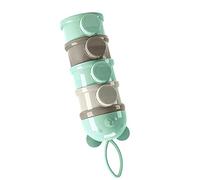 Portable Milk Powder Dispenser, Multi-Purpose Container for Nutritious Meals, Suitable for Infants and Toddlers, Purple (Green)