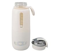 Portable Milk Warmer, 300ML Big Capacity Instant Breastmilk Fast Charging Formula or Water Warmer, 15000mah Cordless Baby Flask for Travel Vehicle Car Airplane Journey