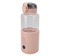 Portable Milk Warmer, 300ML Big Capacity Travel Warmer for Baby, 5000mah USB Rechargeable Cordless Bottle Warmer On The Go for Vehicle Car Airplane Journey