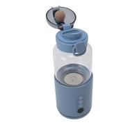 Portable Milk Warmer, 300ML Cordless Water and Bottle Warmer Fast Heating, Stainless Steel Insulated Baby Bottle USB Rechargeable for Travel Car Hotel