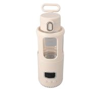 Portable Milk Warmer,350ML USB Cordless Fast Heating Bottle Warmer,Temperature Control 37℃-55℃,10000mAh Battery for Home Outdoor