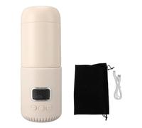 Portable Milk Warmer, 400Ml Portable Bottle Warmer, USB Rechargeable 55℃ Fast Heating 10000mah Cordless Portable Water Warmer for Outdoor Travel