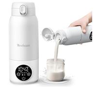 Portable Milk Warmer for Travel,17 oz Large Capacity 2 Min Fast Heating for Breast Milk,Formula & Water Precise Temp Control IPX6 Washable Design Bottle Warmer Portable for Outdoor,Car,Airplane Use