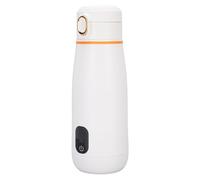Portable Milk Warmer, LED Display, Rechargeable for Breastmilk 350ml, Designed for Cordless Travel Bottle Warmer