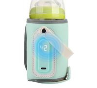 Portable Milk Warmer - USB Powered Adjustable Temperature Heater - Kids Constant Warming Formula Heater - for Kids Girls Feeding Car Outings Daycare Home Stroller Vacation Office