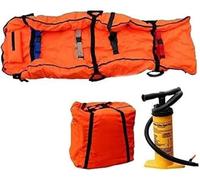 Portable Mine Rescue Stretcher with Fixed Air Bag, Soft Body with Vacuum Isolation, Sturdy Handles for Emergency Confined Space Rescue