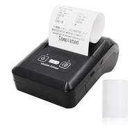 Portable Mini 58mm Thermal Printer 2 inch Wireless BT+USB Receipt Bill Ticket Printer with 57mm Print Paper Compatible with iOS Android Windows for Restaurant Sales Retail Small Business