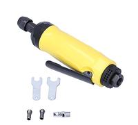 Portable Mini Air Angle Die Grinder, Pneumatic Grinder with 22000rpm High Speed, Right - Angle Design for Tight Spaces, Includes 3mm & 6mm Chucks, Lightweight Zinc Alloy Body for H
