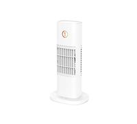 Portable Mini Air Conditioner Cooler Fan Home Office Water Cooling Desktop Humidification Spray Electric Fans Airflow Comfort Refreshing Breeze(White)