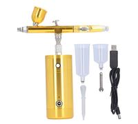 Portable Mini Airbrush Kit Adjustable Flow for Art Painting Nail Model Coloring