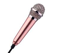 Portable Mini - Aluminum Alloy Microphone 5.8x1.8x1cm, Lightweight Compact | Vlogging Earphone Microphone, Speech Recording Streaming Studio Podcast Filming Travel Outdoor Office Content