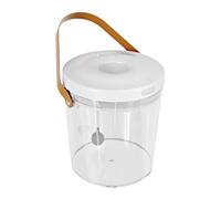Portable Mini Aquarium - Compact Aquarium with Lighting, Silent Ventilation and Transparent Shell Design, 2000mAh Energy Efficient Battery | Ideal for Pets
