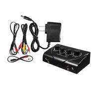 Portable Mini Audio Sound Mixer for Amplifier Recording | Karaoke Mixer with Dual Microphone Inputs | for Home Theater and Music Streaming | wight and Easy to Carry