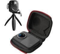 Portable Mini Bag for DJI Osmo 360 Bottom Opening Storage Case Waterproof Small Carrying Case Protective Travel Bag with Detachable Carabiner Shockproof Handbag Organizer Accessories