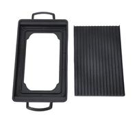 Portable Mini BBQ Grill Stove Uniform Heating Charcoal Barbecue Grill For Household Use Portable Mini Grill For Grilling Meats Camping Picnics (Rectangular)