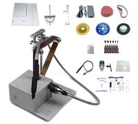 Portable Mini Belt Polisher, 4-in-1 Bench Grinder for Cutting, Grinding, P