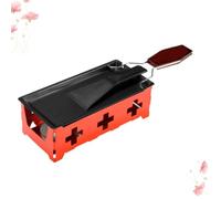 Portable Mini Cheese Grill Non-stick Iron Bakeware Set with Tray