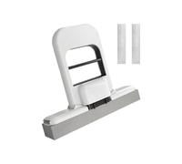 Portable Mini Cleaning Mop, 3 Sponge Head with 1 Squeeze Handle, Wet and Dry Use Cleaning Tool, Mini Foldable Sponge Mop for Bathroom, Kitchen, Desktop, Sink, Window, Glass, Living Room, Car