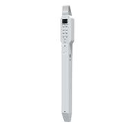 Portable Mini Digital Wind Instrument Synthesizer with Built-In Speaker New Instrument Book for Beginners Students (white)
