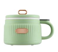 Portable Mini Electric Hot Pot, 1.6L Non-Stick Cooker for Ramen & Steak, Multi-Function Travel Pot with Overheat & Boil Dry Protection, Ideal for Easy Cooking