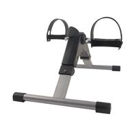 Portable Mini Exercise Bike Pedal Home Pedal for Arms Legs Workout Alivio Black One Size