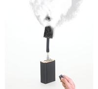 Portable Mini Fog Machine Fogger Remote Control Lightweight Handheld Smoke Machine for Photography Halloween Decorations Tiktok Viral Moments for Party Video Recording Masks Magical Cosplay Gift