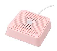 Portable Mini Fruit Dishwasher, ABS Material, Pink, Sound Vibration Technology, Kitchen Safe Valve Design