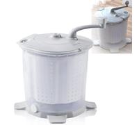 Portable Mini Hand Washing Machine and Spin Dryer for Sock, Underwear, Manual Hand Clothes Washer for Dormitory Apartment, Travel, Camping